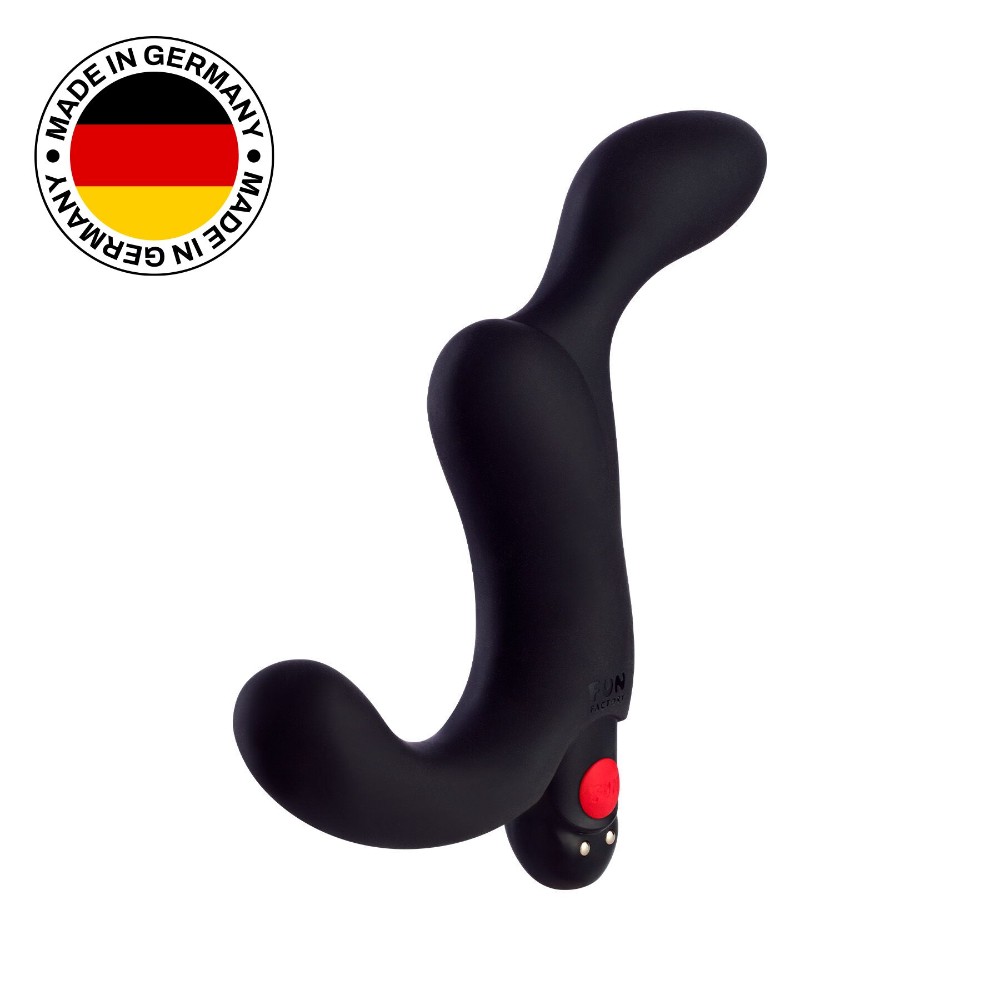 Масажер простати Fun Factory DUKE black, стимуляція промежини, знімна віброкуля - зображення 1
