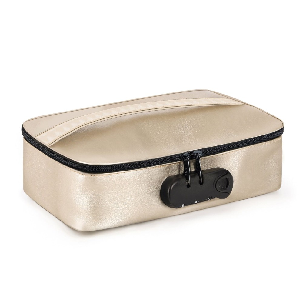 Кейс для іграшок Dorcel DISCREET BOX LUXURY GOLD, кодовий замок, 27×16×7,62 см - зображення 1