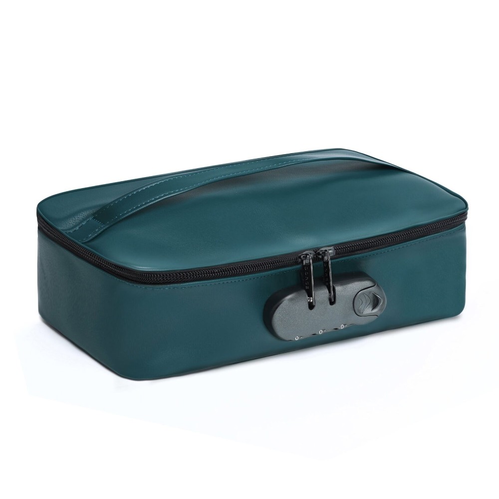 Кейс для іграшок Dorcel DISCREET BOX LUXURY GREEN, кодовий замок, 27×16×7,62 см - зображення 1