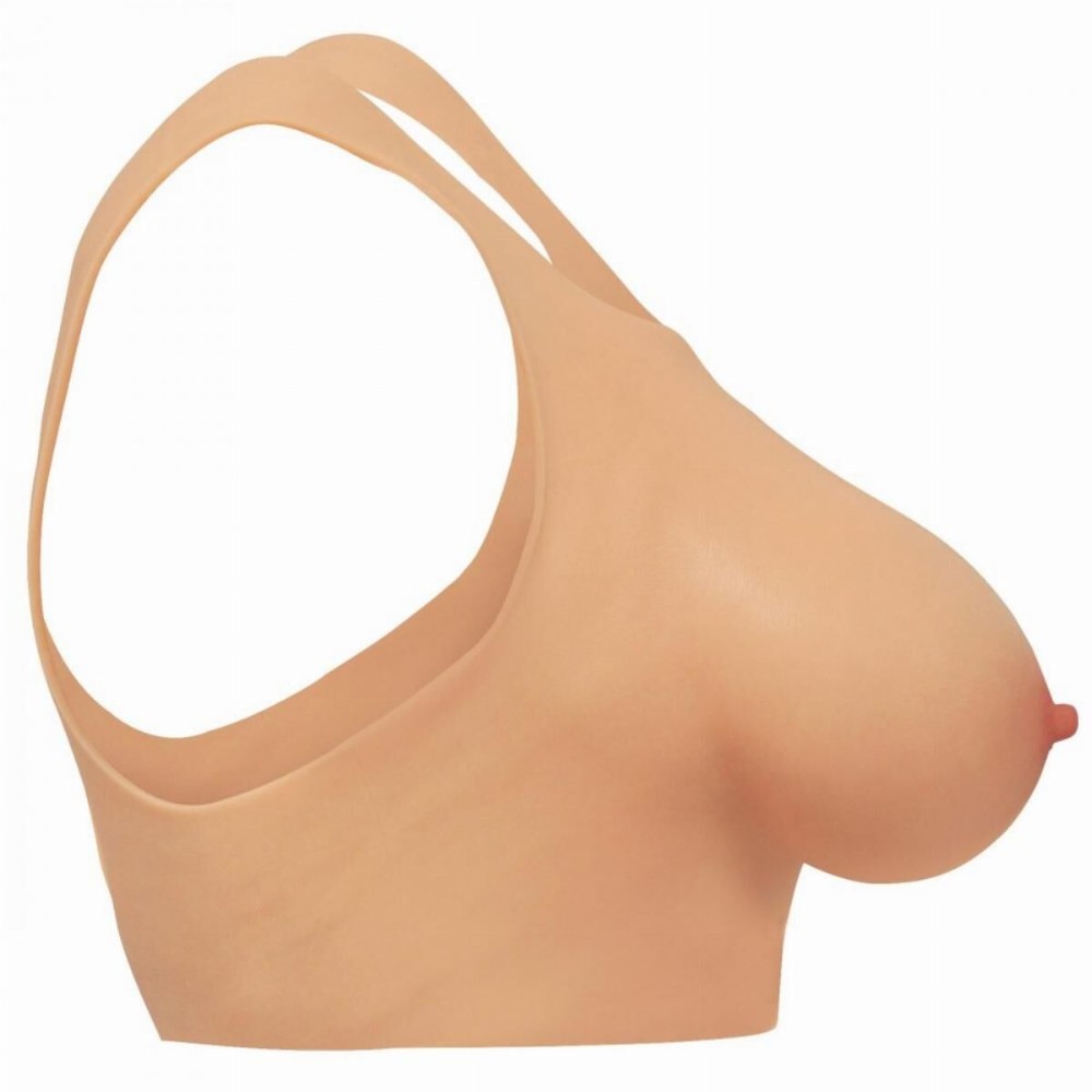 Накладні силіконові груди Master Series Perky Pair D-Cup Silicone Breasts - зображення 1