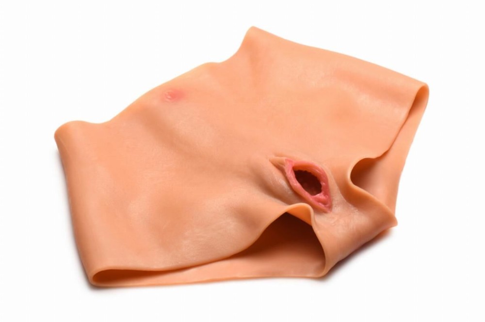 Накладна вагіна Master Series Silicone Vagina + Butt Panties - Large - зображення 1