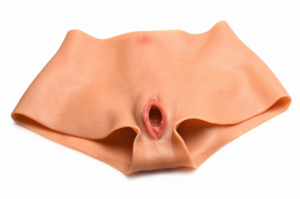 Накладна вагіна Master Series Silicone Vagina + Butt Panties - Small - зображення 1