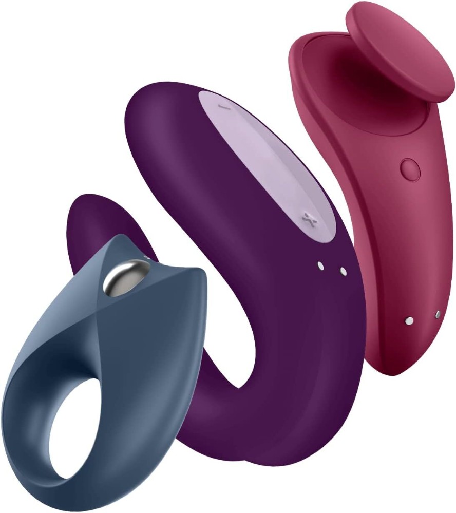 Набір Satisfyer Partner Box 3 (Double Joy, Sexy Secret + Royal One) - зображення 1
