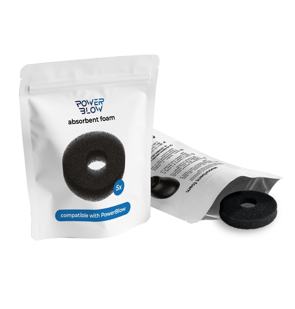 Поглинальна губка Kiiroo Powerblow Absorbent Foam 5 шт, для вакуумної насадки Powerblow - зображення 1