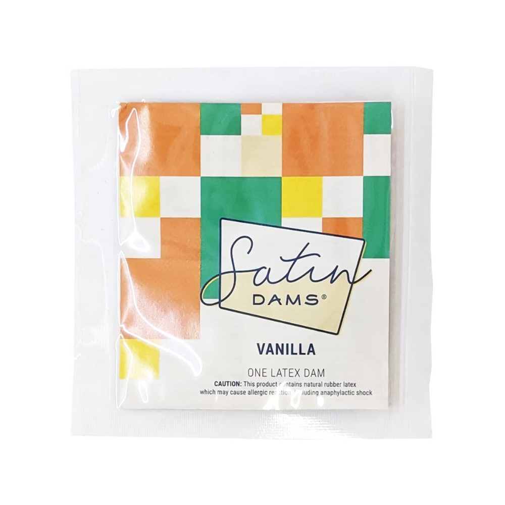 Латексна серветка Satin Dams Vanilla 1 шт - зображення 1