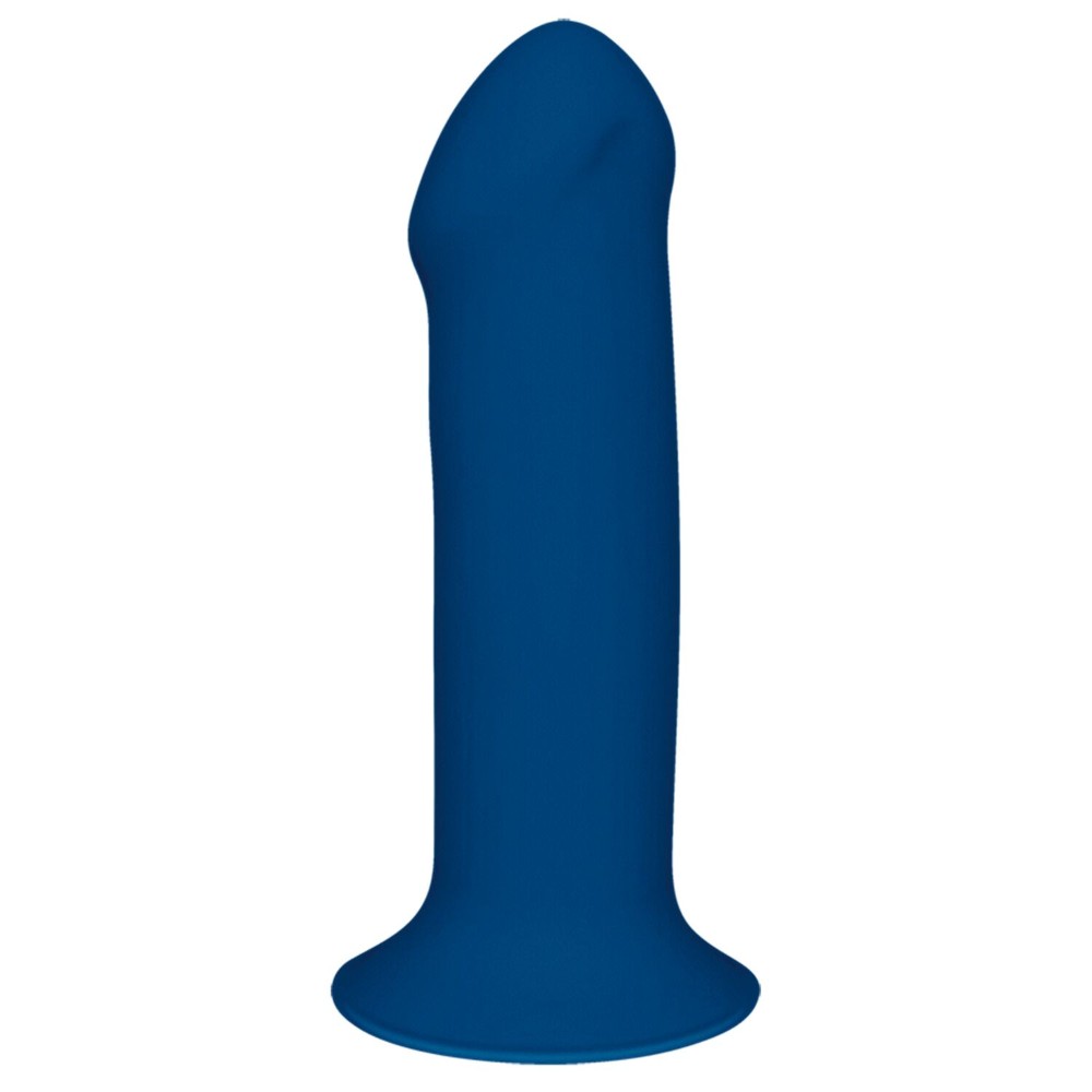 Двошаровий дилдо Adrien Lastic Hitsens 1 Blue, підходить для страпона, діаметр 4,5 см, довжина 17,7 см - зображення 1