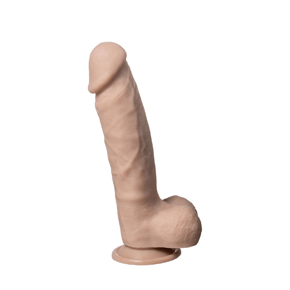 Фалоімітатор SilexD Tomas Real Skin Flesh MODEL 1, реалістичний, на присосці, діаметр 4,9 см - зображення 1