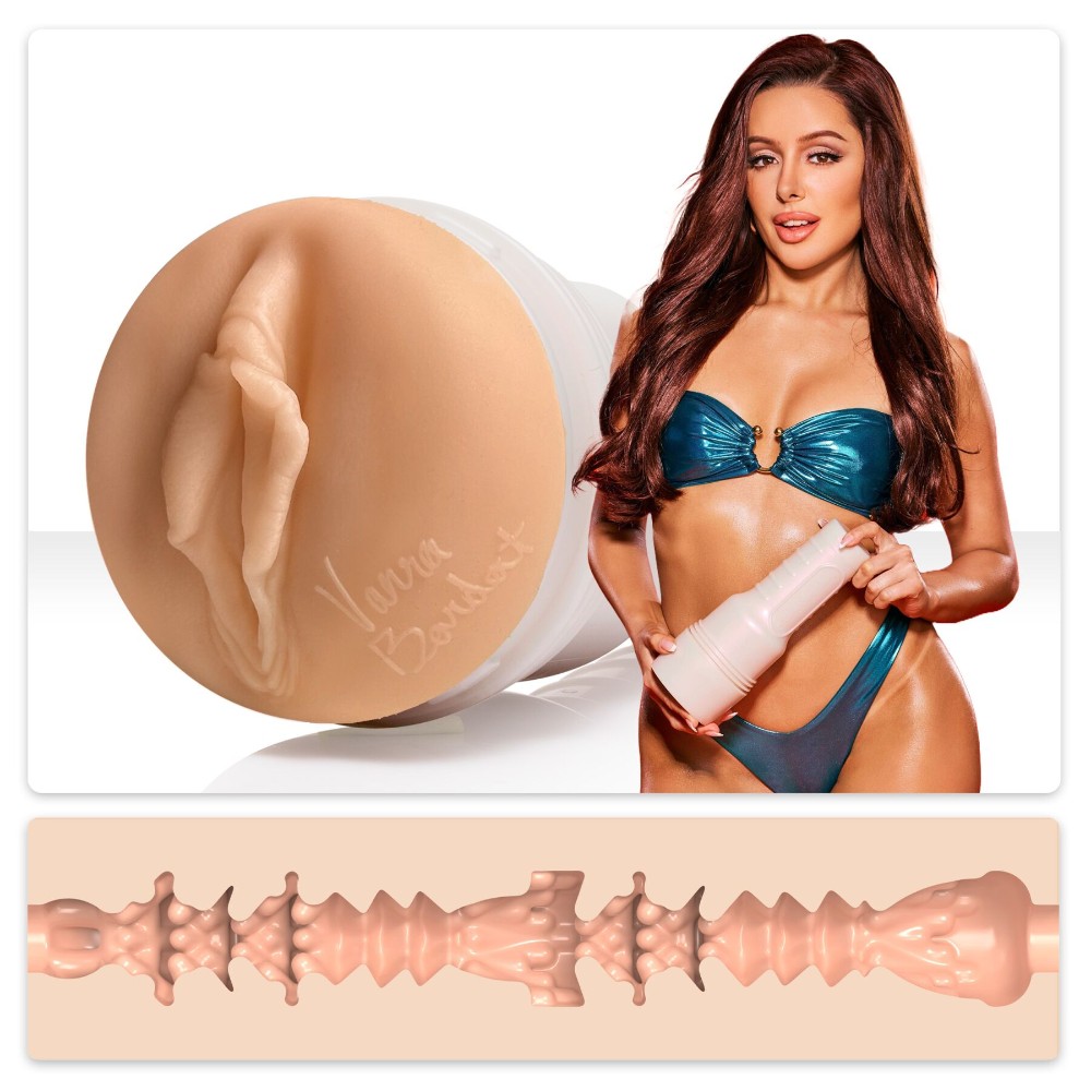 Мастурбатор Fleshlight Girls: Vanna Bardot – Dopamine, зі зліпка вагіни, дуже ніжний - зображення 1