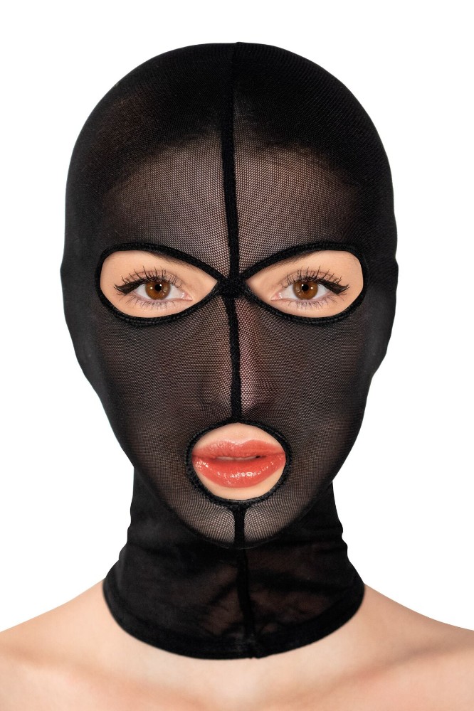Капюшон Fetish Tentation Feshnet Hood, напівпрозора сітка - зображення 1