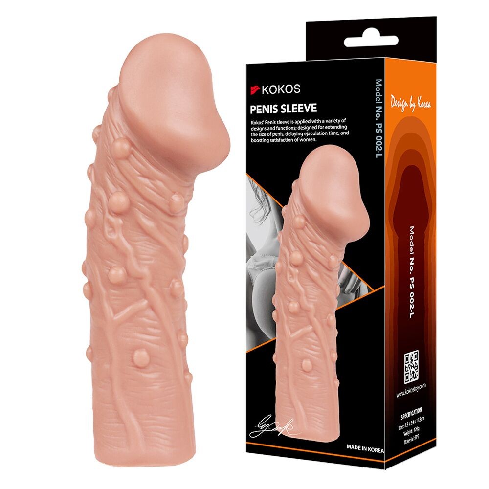 Насадка на член Kokos Penis Sleeve PS 002 L - зображення 1
