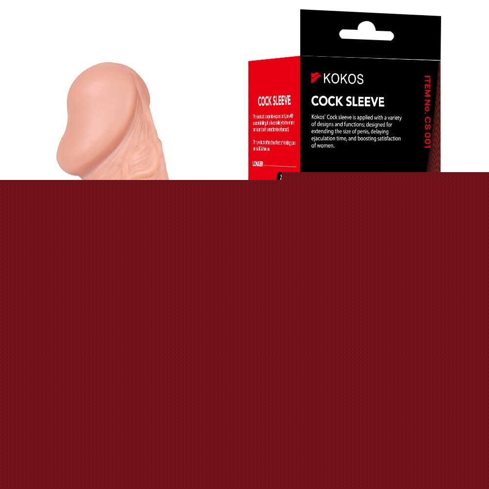 Насадка на член Kokos Cock Sleeve CS 001 L - зображення 1