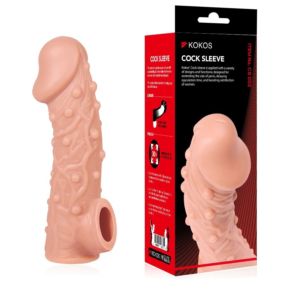 Насадка на член Kokos Cock Sleeve CS 002 M - зображення 1