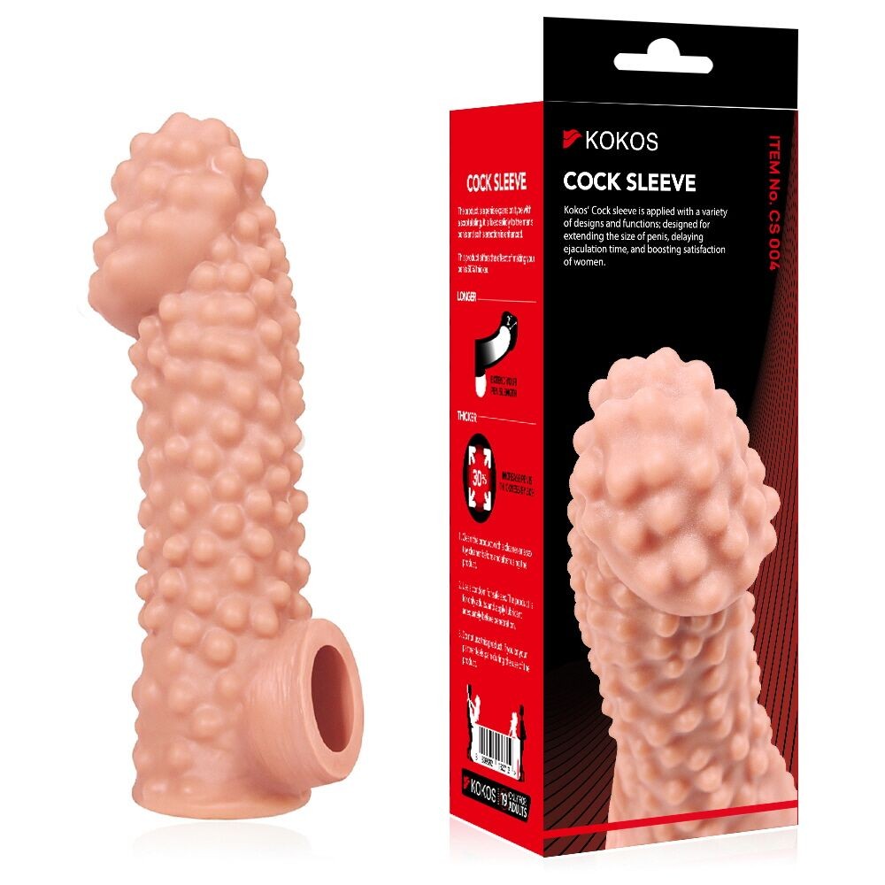 Насадка на член Kokos Cock Sleeve CS 004 L - зображення 1