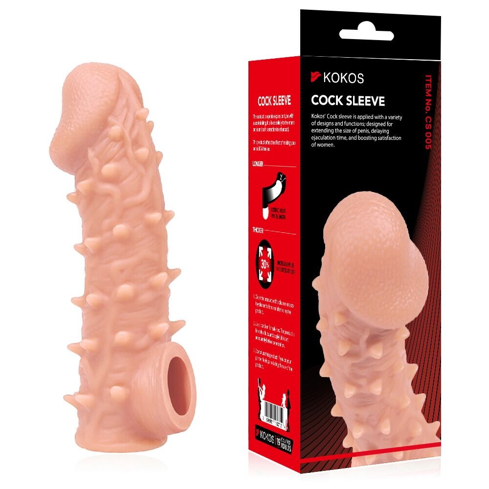 Насадка на член Kokos Cock Sleeve CS 005 M - зображення 1