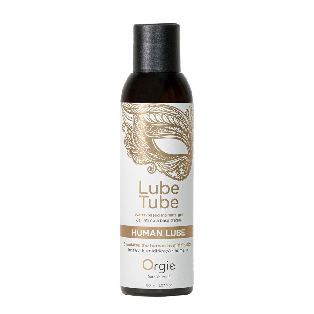 Лубрикант на водній основі Orgie Lube Tube Human Lube, 150 мл, імітація природної змазки та слини - зображення 1