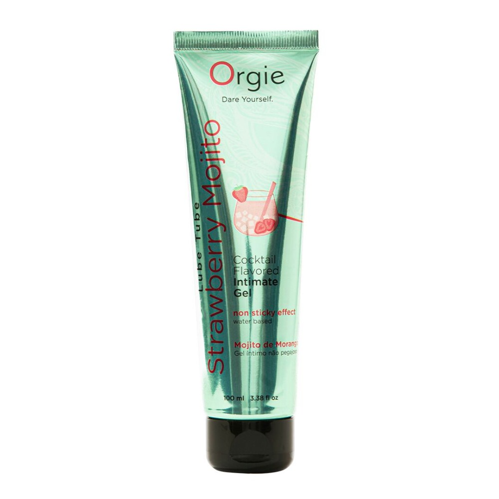 Лубрикант на водній основі Orgie Lube Tube Strawberry Mojito, 100 мл - зображення 1