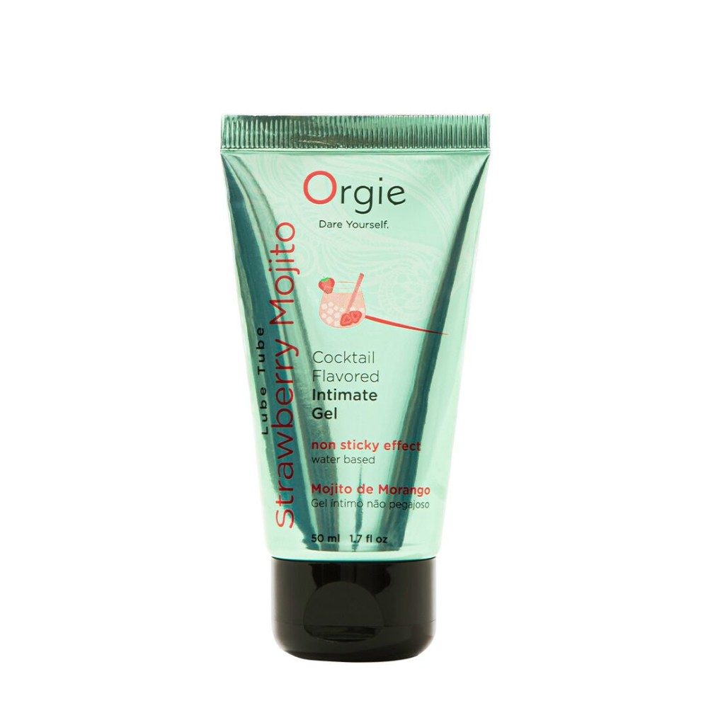 Лубрикант на водній основі Orgie Lube Tube Strawberry Mojito, 50 мл - зображення 1