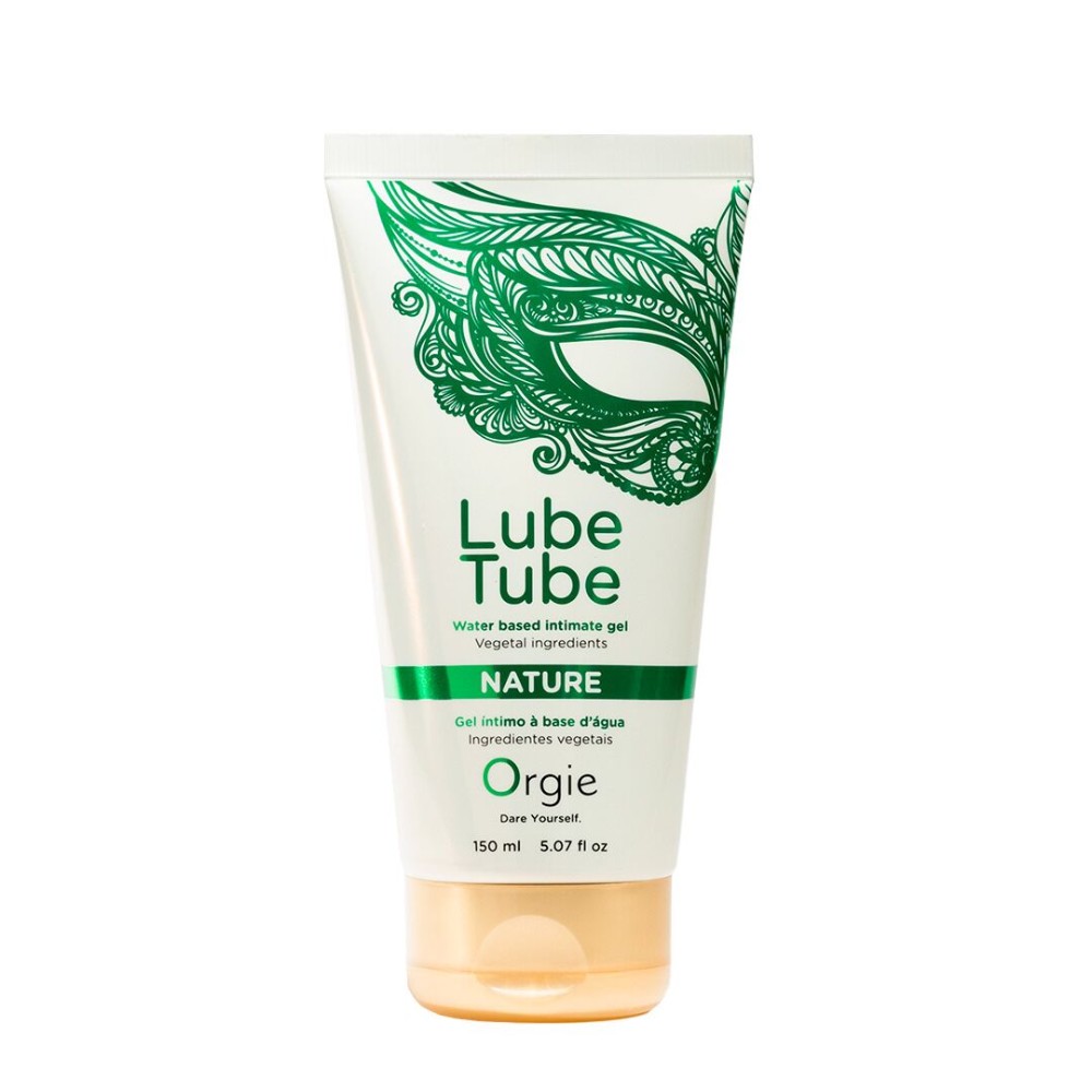 Лубрикант на водній основі Orgie Lube Tube Nature, 150 мл, натуральний склад, зволожує, заспокоює - зображення 1