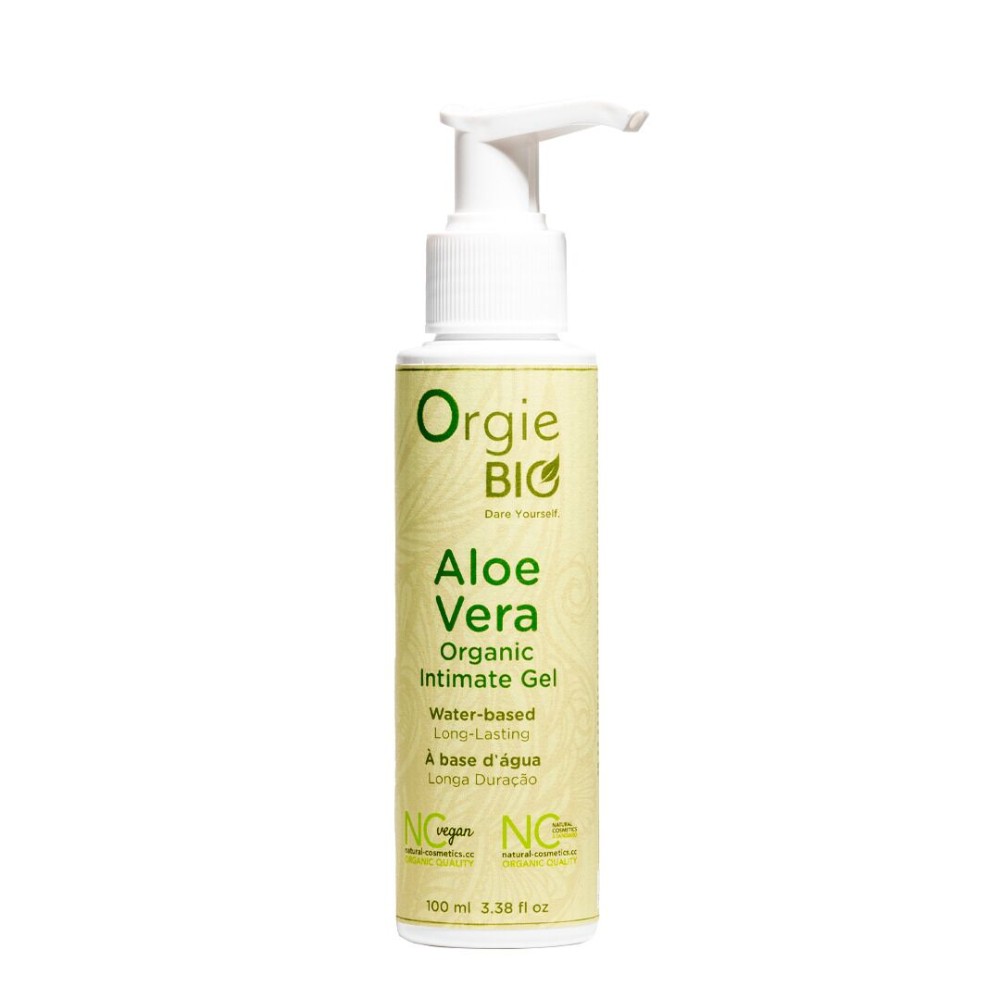 Лубрикант на водній основі Orgie – Bio Aloe Vera Intimate Gel (100 мл), екстракт алое вера - зображення 1