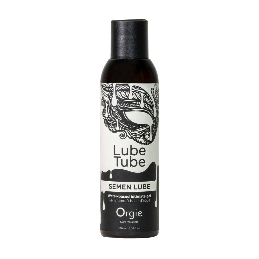 Лубрикант з імітацією сперми Orgie Lube Tube Semen Lube, 150 мл, водна основа, без смаку та запаху - зображення 1