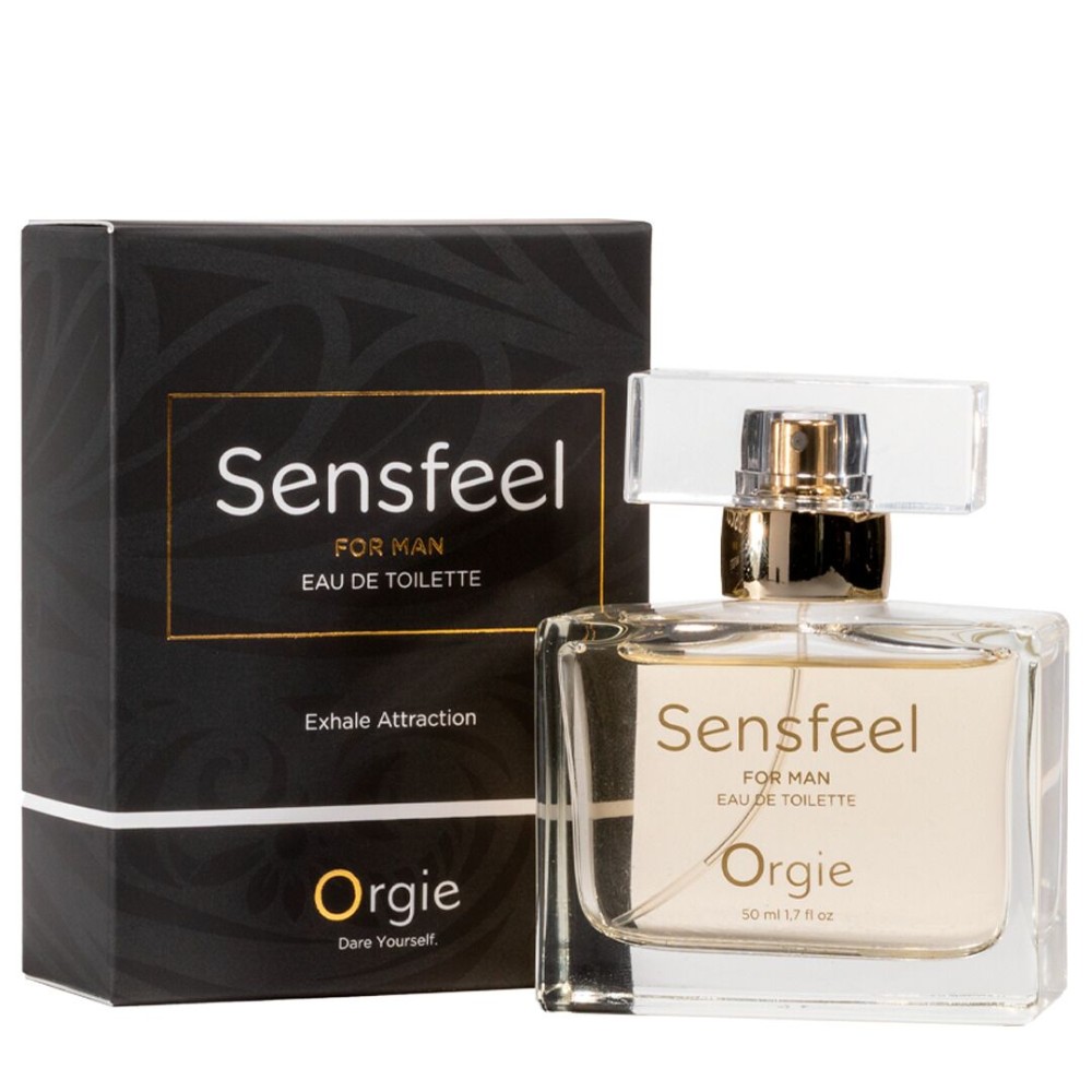 Чоловічі парфуми з феромонами Orgie – Sensfeel for Man (50 мл), цитрусово-деревний аромат - зображення 1