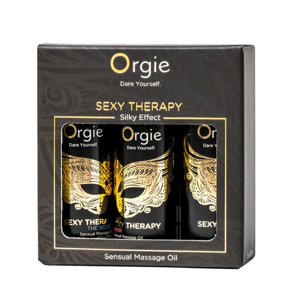 Набір масажних олій Orgie – Sexy Therapy Mini Size Collection (3х30 мл) - зображення 1