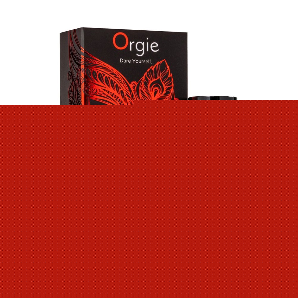 Рідкий вібратор Orgie Sexy Vibe! Hot, 15 мл, зігрівальний, дуже потужний, зі смаком полуниці - зображення 1