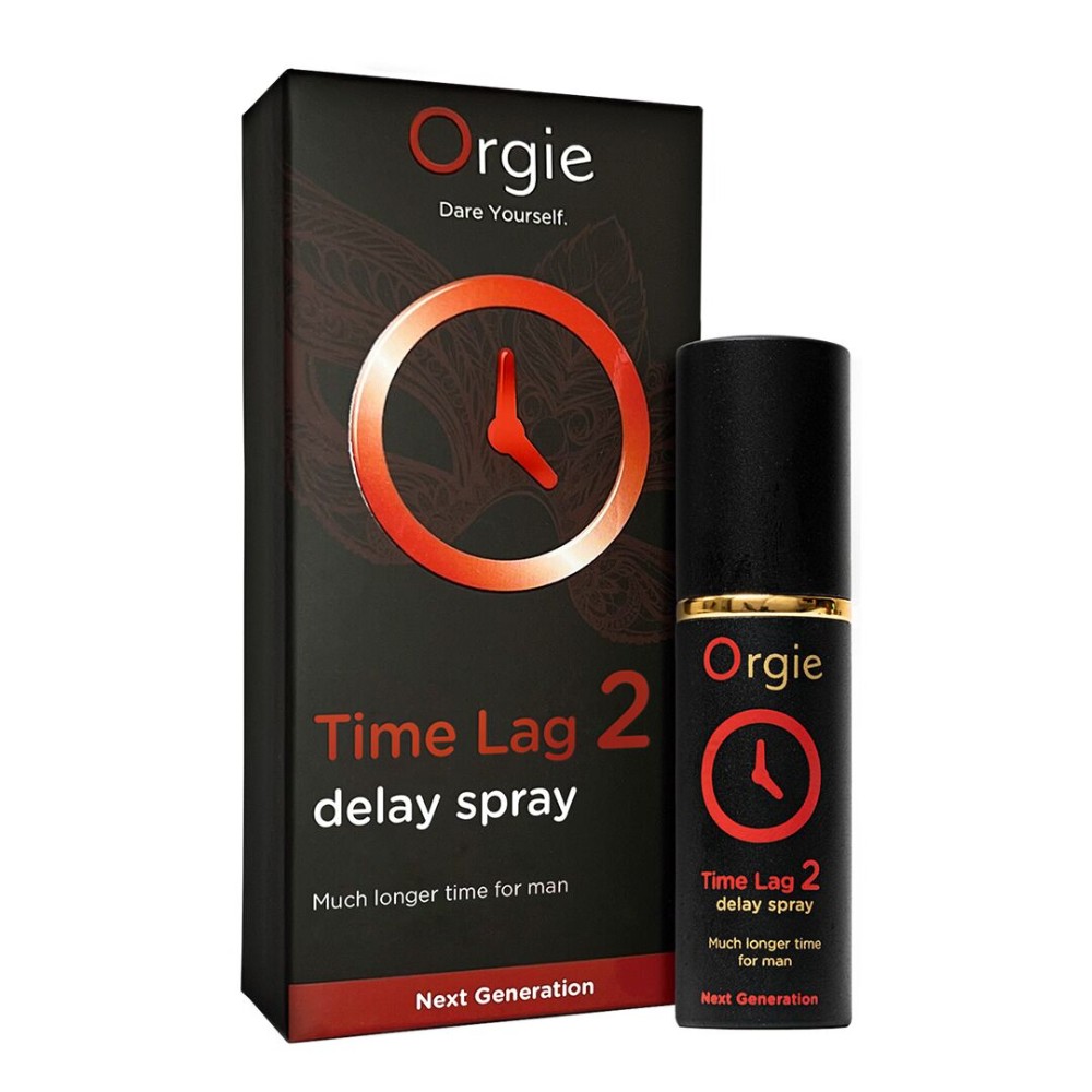 Спрей-пролонгатор Orgie Time Lag 2 Delay Spray, 10 мл, без анестетиків, з екстрактом даміани - зображення 1