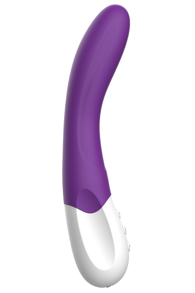 Вібратор точки G Liebe Bend It Rechargeable Purple, 10 режимів, дуже потужний, гнучкий стовбур - зображення 1
