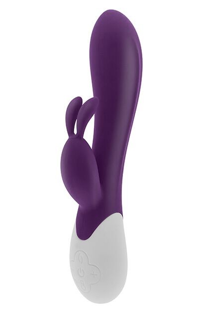 Вібратор-кролик S Pleasures Premium Corabi Rabbit, фіолетовий, вушка для клітора, 16 режимів, нагрів - зображення 1