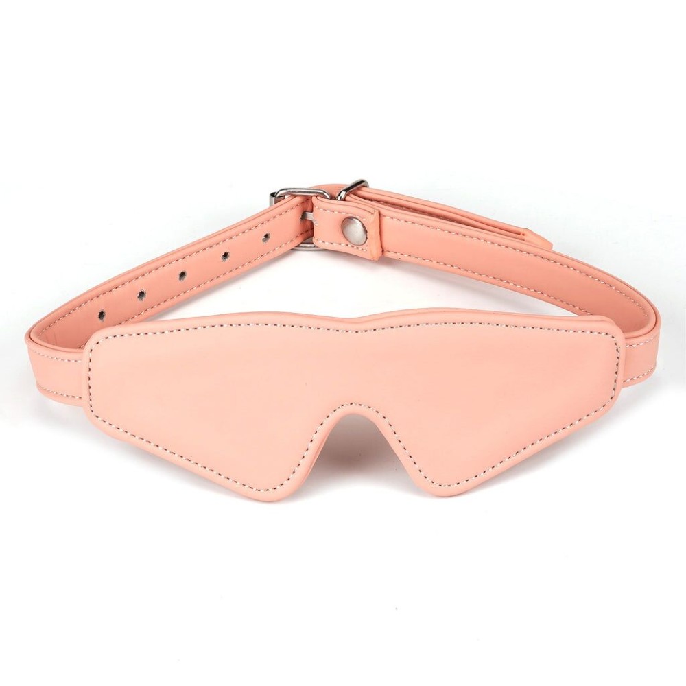 Маска на очі Liebe Seele Dark Candy Pink Blindfold, щільне прилягання, регульована - зображення 1