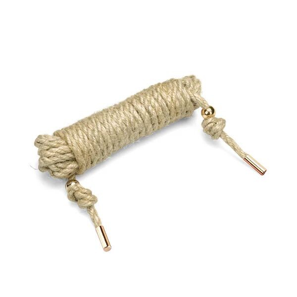 Натуральна мотузка для шибарі Liebe Seele Shibari 10M Rope Hemp, джут, 10 метрів - зображення 1