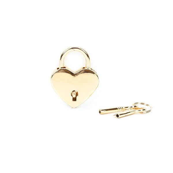 Замочок-сердечко Liebe Seele Heart Shape Padlock Gold (2 шт), універсальний - зображення 1