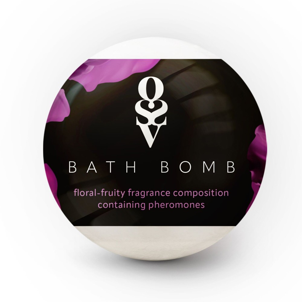 Бомбочка для ванни з феромонами Obsessive Bath bomb Floral - Fruity (100 г) - зображення 1