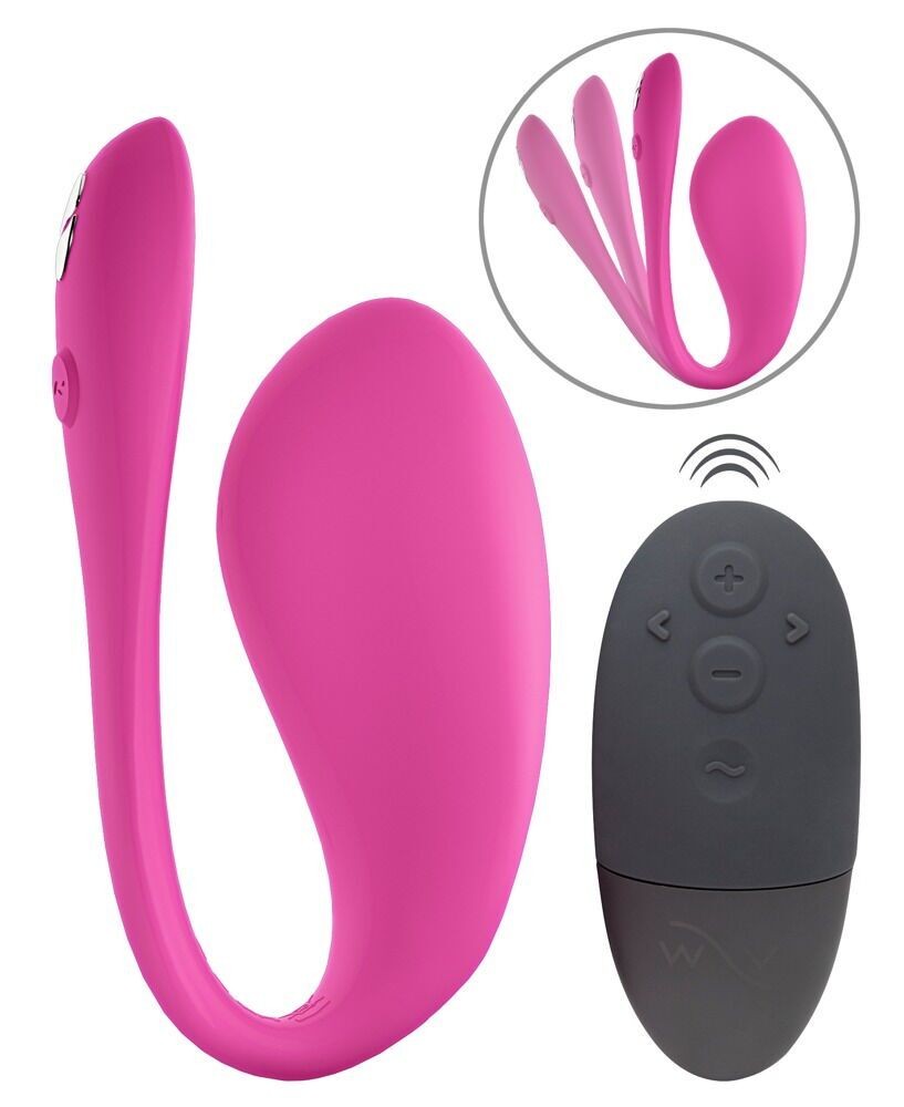 Смарт-віброяйце We-Vibe Jive 2 Electric Pink, пульт ДК, до 4 годин роботи - зображення 1