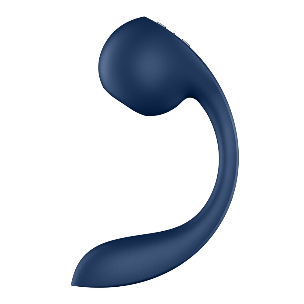 Смарт-стимулятор точки G + вакуумний стимулятор клітора Satisfyer Pro+ Wave 4 Connect App - зображення 1