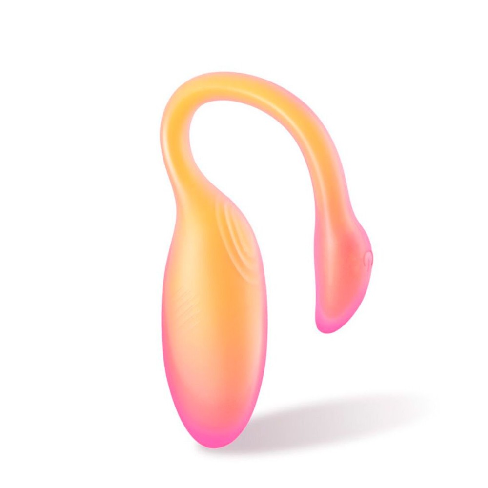 Смарт-віброяйце Magic Motion Flamingo Max Orange 2 в 1: віброяйце та тренажер Кегеля, 10 режимів - зображення 1