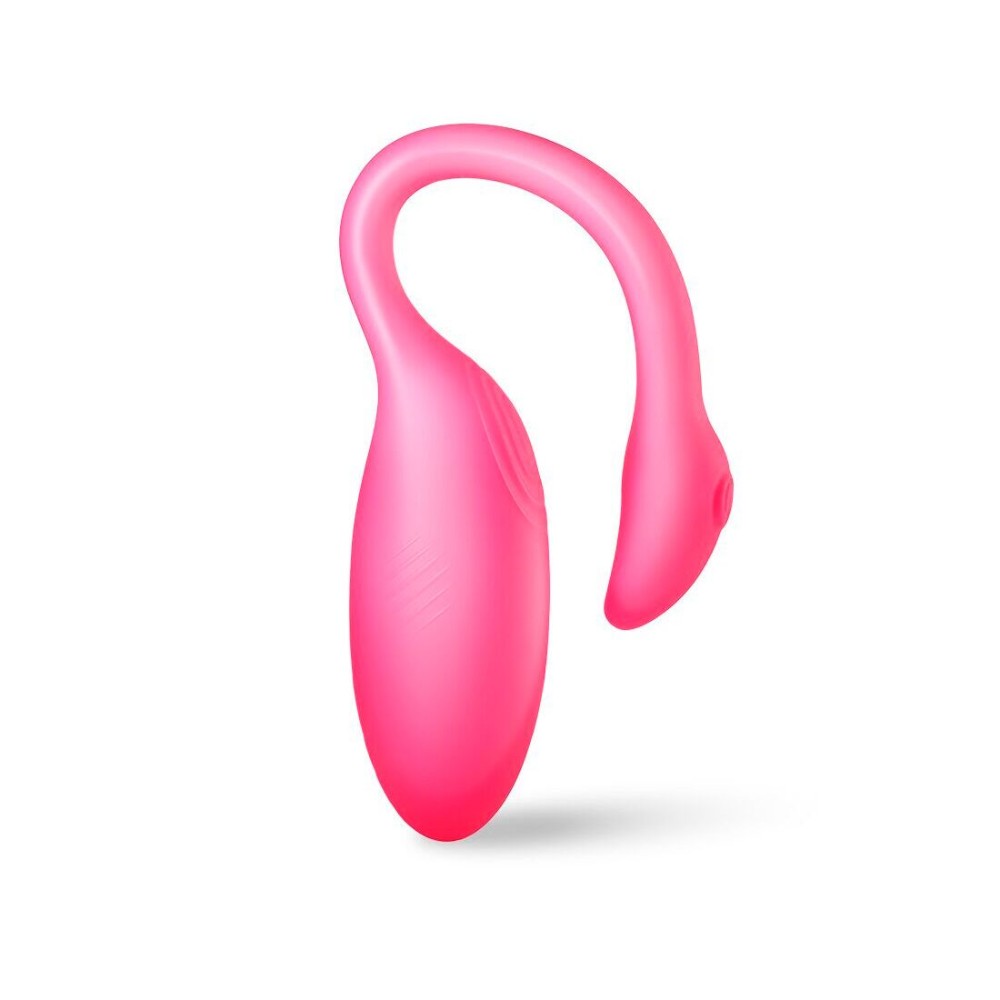 Смарт-віброяйце Magic Motion Flamingo Max Pink 2 в 1: віброяйце та тренажер Кегеля, 10 режимів - зображення 1