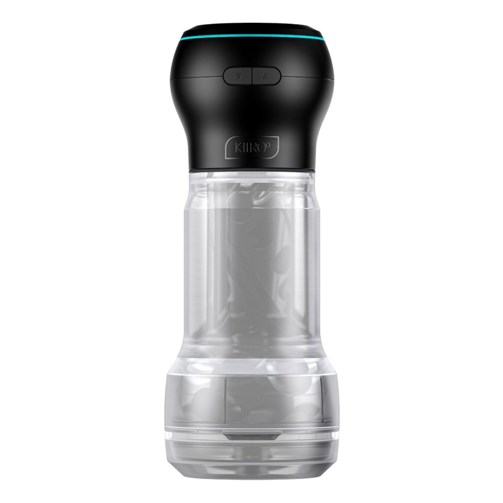 Мастурбатор Kiiroo Feel Pocket Crystal зі всмоктувальною інтерактивною насадкою PowerBlow Combo Set - зображення 1