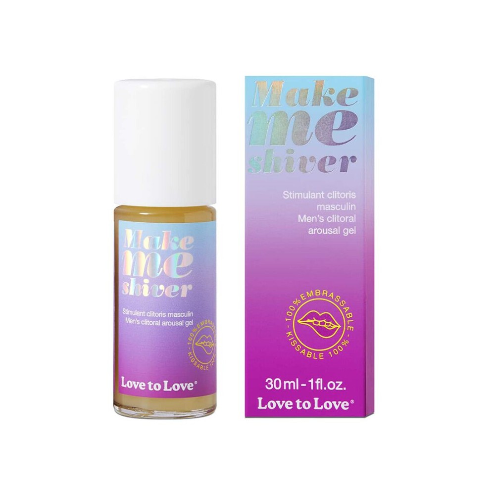 Розпродаж!!! Стимулювальний гель для вуздечки пеніса Love To Love Make Me Shiver 30мл (термін 04.2027) - зображення 1