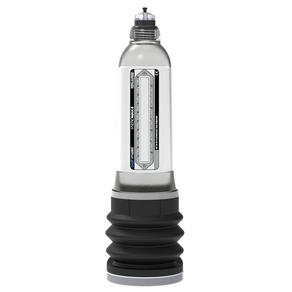 Гідропомпа Bathmate Hydromax 8 Clear, для члена довжиною від 15 до 20 см, діаметр до 5,5 см - зображення 1