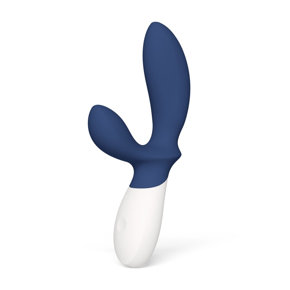 Масажер простати LELO Loki Wave 2 Base Blue, 2 мотори, манливий рух + вібрація - зображення 1