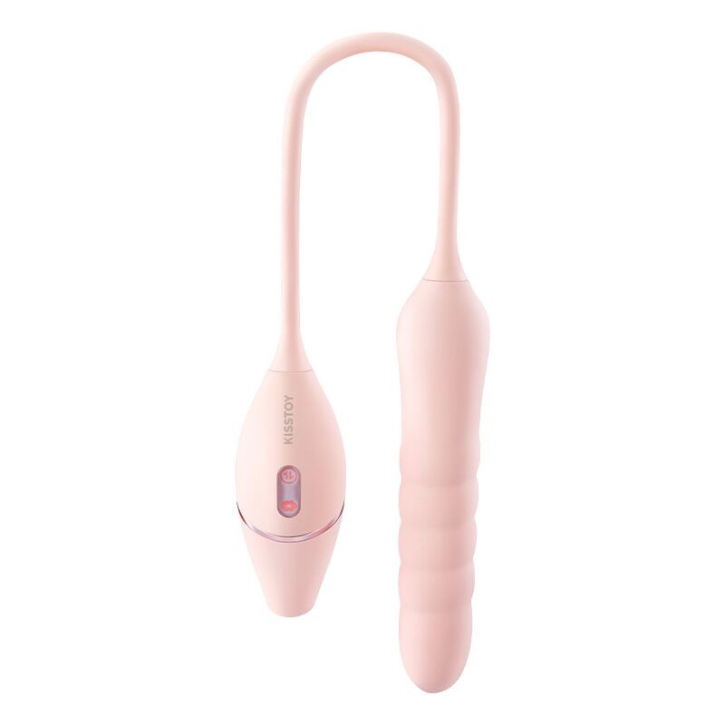 Пульсатор з вакуумним стимулятором KISSTOY Cathy III Pink, 5 режимів вакууму, 10 режимів пульсації - зображення 1
