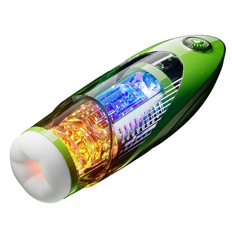 Смарт-мастурбатор BANANASOME ROCKET X7, вібрації, стискання, імітація фрикцій, підігрів - зображення 1