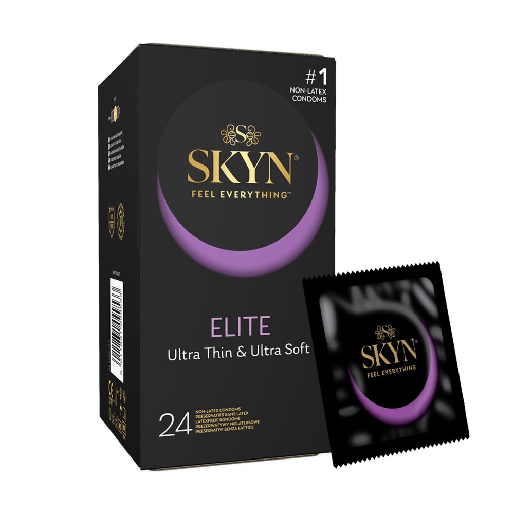 Безлатексні преміум-презервативи SKYN Elite 24 шт, ультратонкі - зображення 1