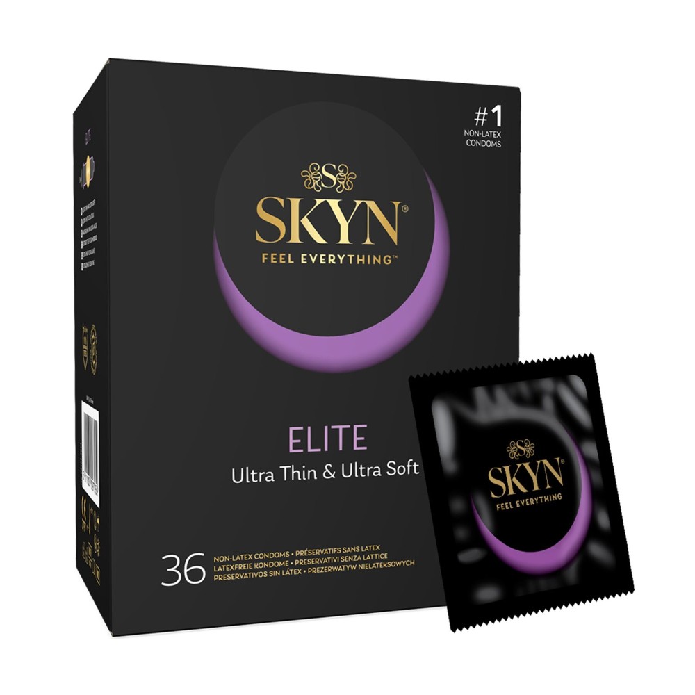 Безлатексні преміум-презервативи SKYN Elite 36 шт, ультратонкі - зображення 1