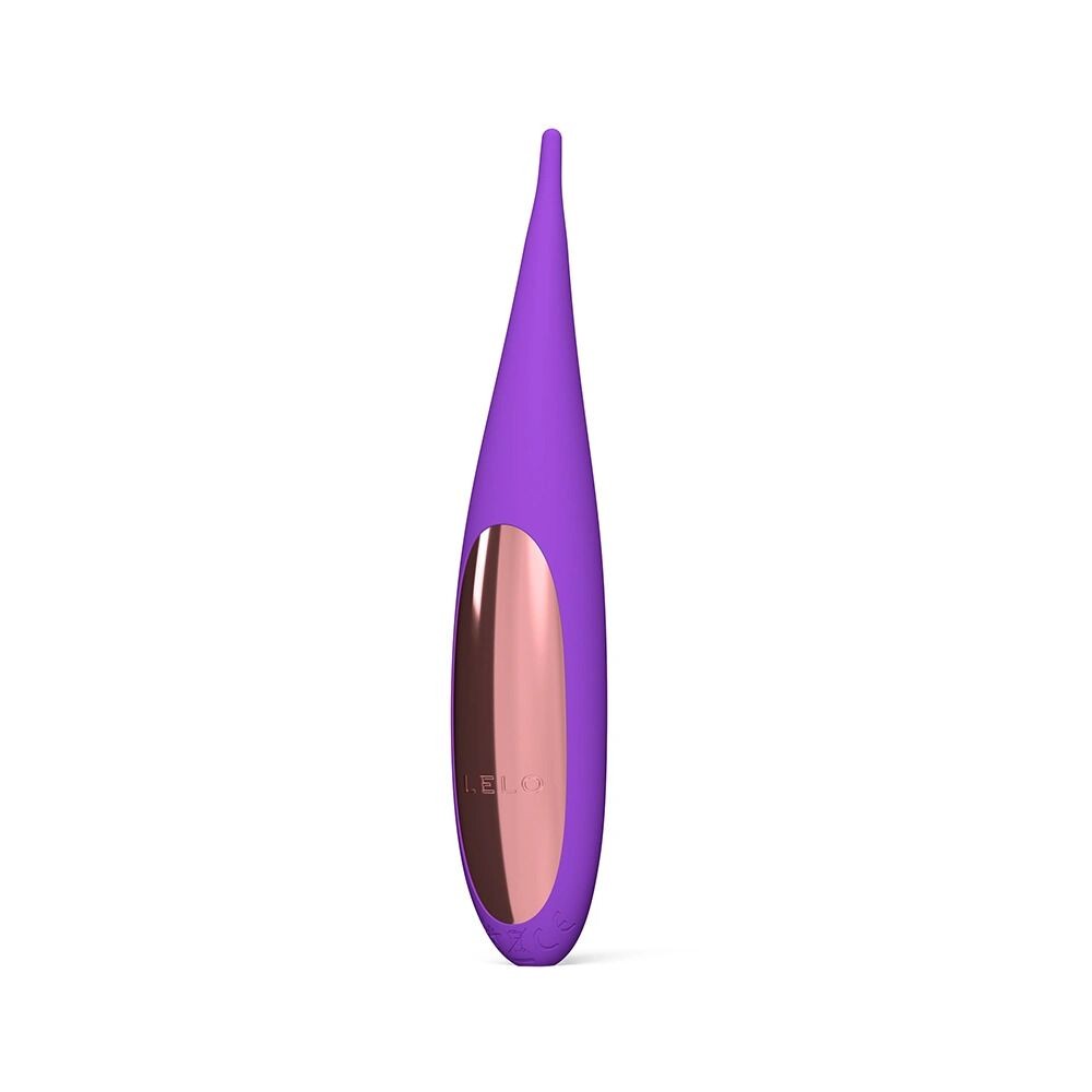 Кліторальний вібратор LELO DOT Travel Purple, точкова стимуляція, 8 режимів - зображення 1