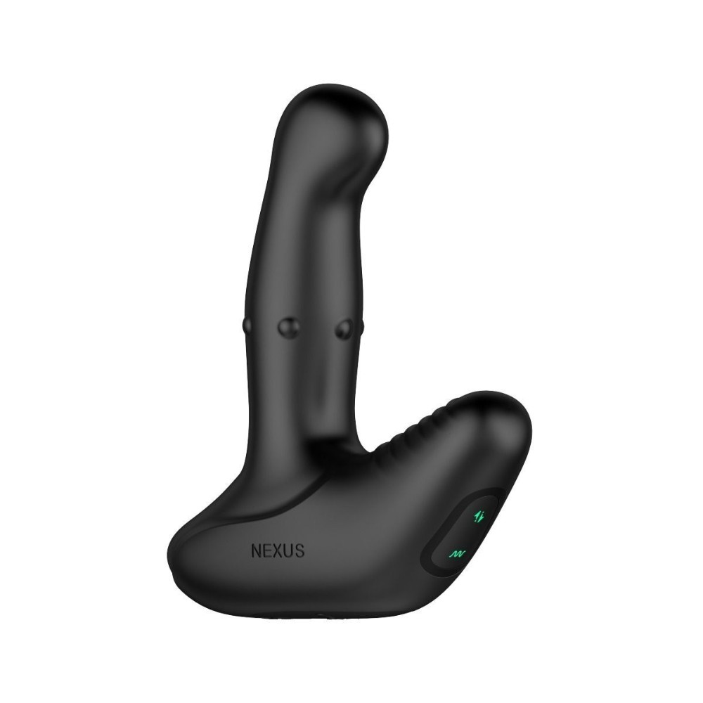 Масажер простати Nexus Revo Ring, ротація, вібрація та масаж рухомим кільцем, пульт ДК - зображення 1
