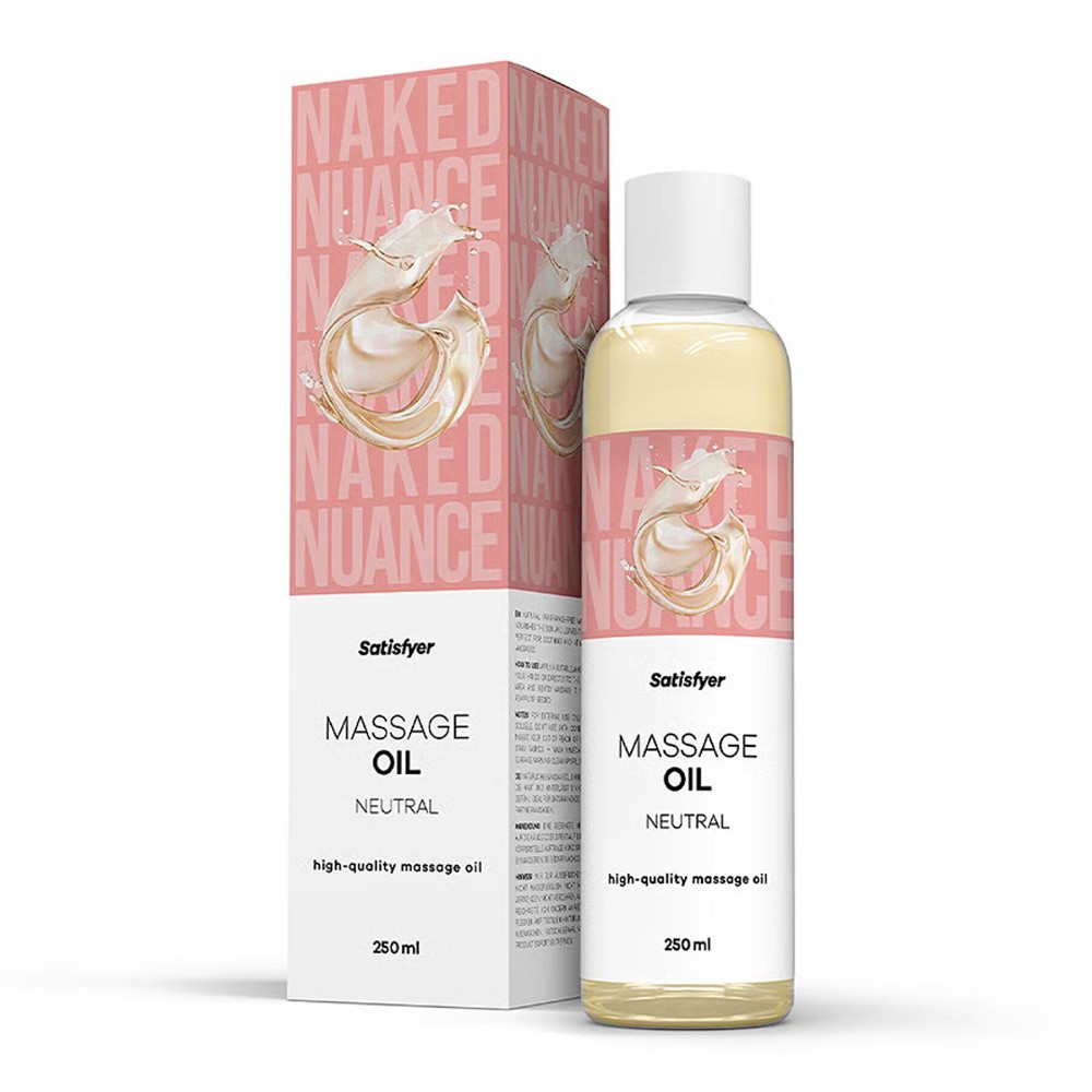Розпродаж!!! Масажна олія Satisfyer Massage Oil Neutral 250 мл (термін 30.04.2027) - зображення 1