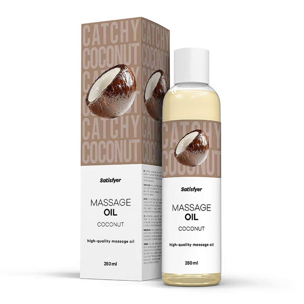 Масажна олія Satisfyer Massage Oil Coconut 250 мл - зображення 1